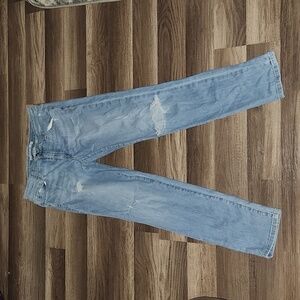 JOE'S Denim Jeans Size 26, Inseam 28' Distressed Light Washed Jeans